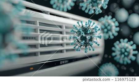 Virus Transmission Through Air Vent Virus Transmission Through Air Vent 116975129