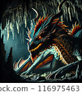 Dragon in the cave 116975463
