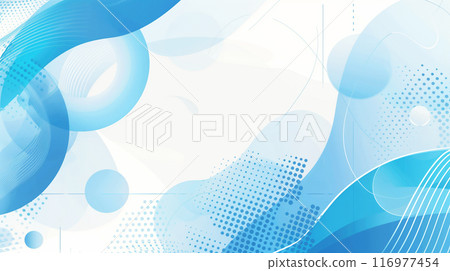 Blue-background-material 116977454