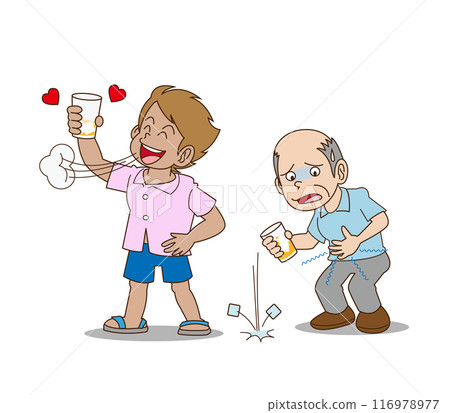 Cold water for the elderly Cold water for the elderly 116978977