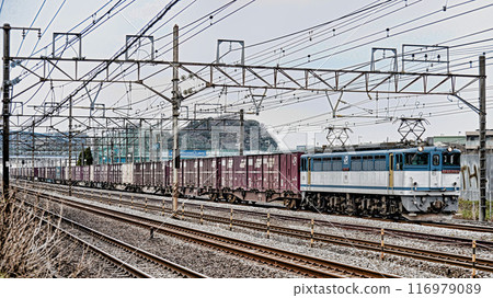 東海道幹線貨運列車 116979089