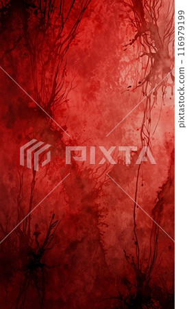 Creepy and grotesque red texture 116979199
