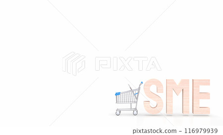 The sme text for Business concept 3d rendering. The sme text for Business concept 3d rendering. 116979939