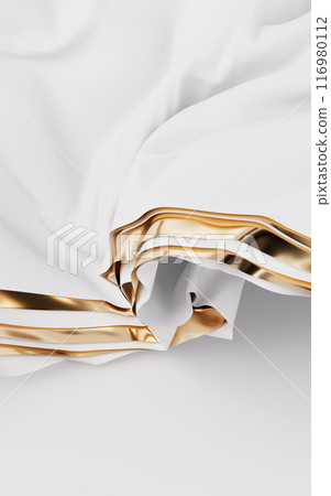Flowing wave multilayer background, 3d rendering. Flowing wave multilayer background, 3d rendering. 116980112