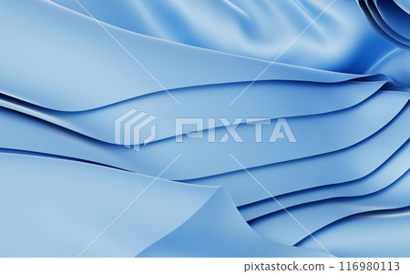 Flowing wave multilayer background, 3d rendering. Flowing wave multilayer background, 3d rendering. 116980113