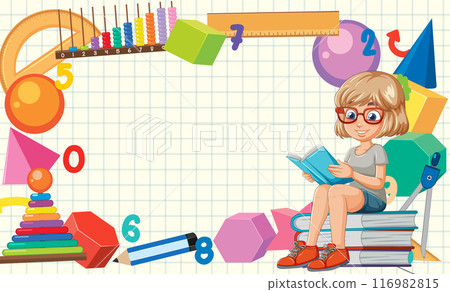 Child Learning with Educational Tools Child Learning with Educational Tools 116982815