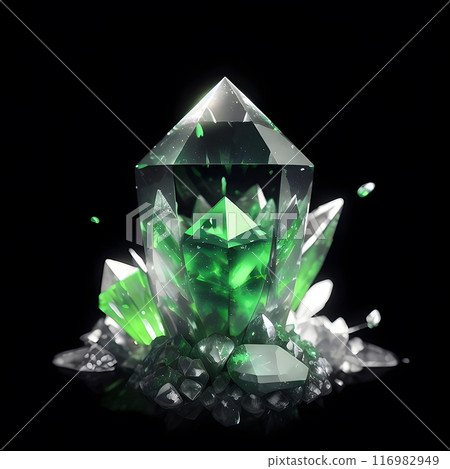 diamonds on black background 116982949