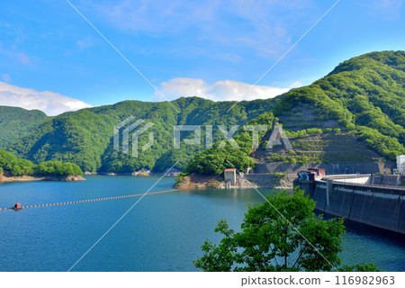 Kawaji Dam Dam Lake 116982963