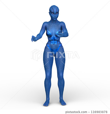 Female alien 116983878