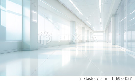 乾淨漂亮的白色走廊 乾淨漂亮的白色走廊 116984037