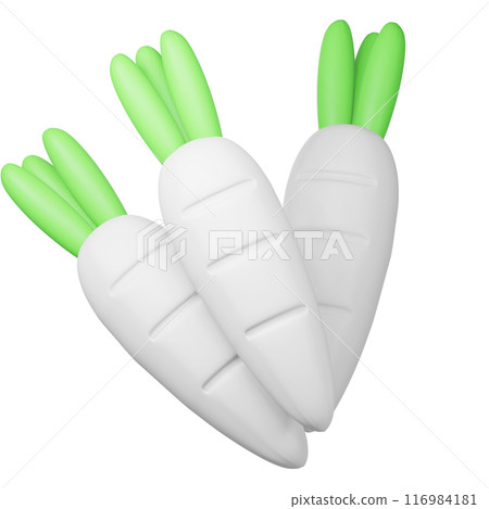 日本蘿蔔 116984181