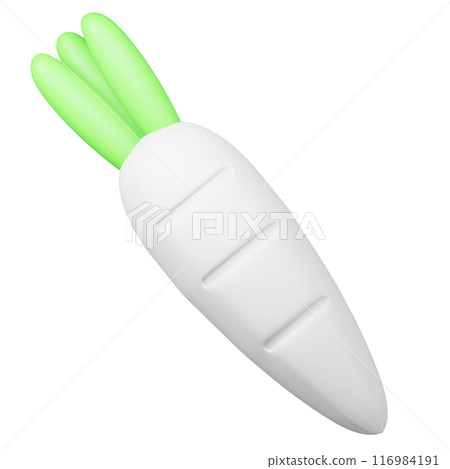 Japanese radish Japanese radish 116984191