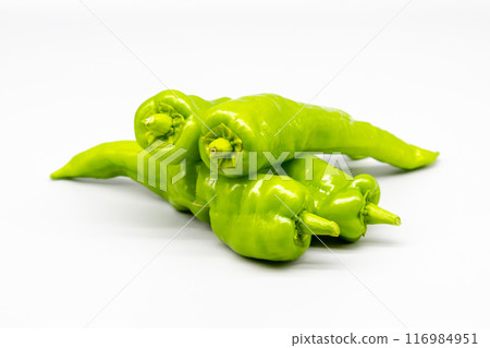Sweet pepper with white background Sweet pepper with white background 116984951