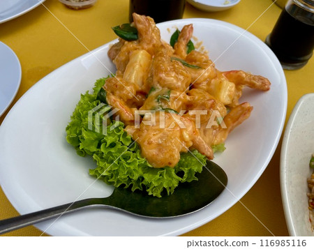 Delicious shrimp chili I had in Malaysia 116985116