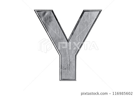 Letters made of metal Letters made of metal 116985602
