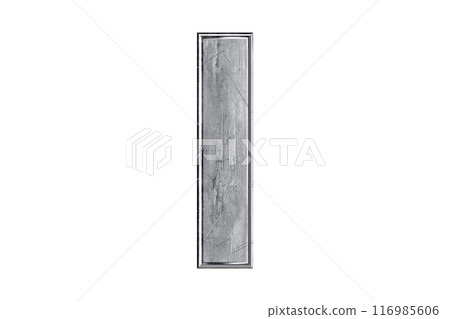 Letters made of metal Letters made of metal 116985606