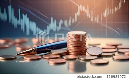 Asset management, investment, coin, money, business, economy, finance 116985972
