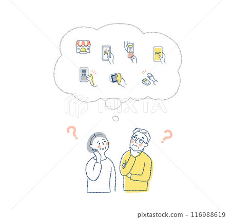夫婦擔心無現金支付 116988619