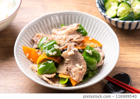 鹽麥芽炒豬肉辣椒 鹽麥芽炒豬肉辣椒 116989540