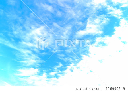 藍天白雲/背景素材 116990249