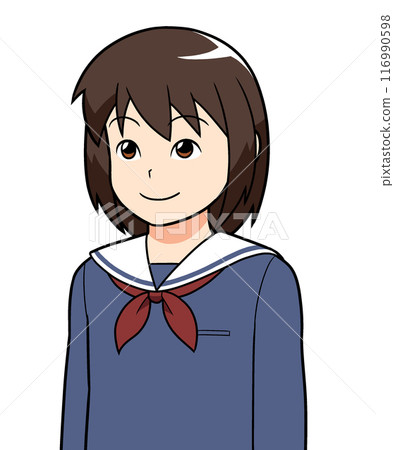 Student girl smile 116990598