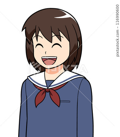 Student girl smiling 116990600