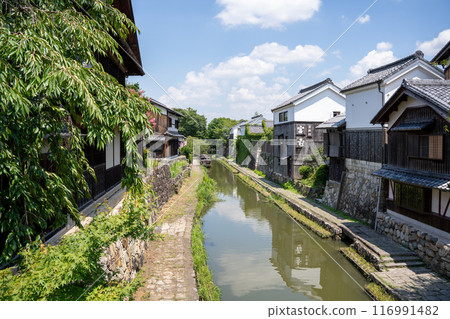 The streets of Omihachiman, Shiga 116991482