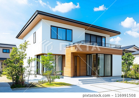 Newly built homes, housing, and lifestyle "AI generated images" 116991508