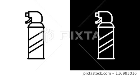 Insecticide simple line icon 116993016