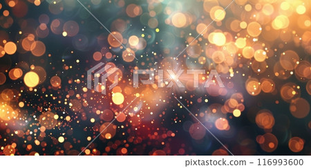 Bright colored background with iridescent bokeh 116993600