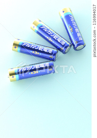 AA alkaline batteries 116994017
