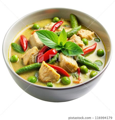 soup with meatballs and vegetables 116994179