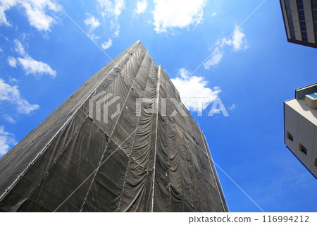 Large scale repair works of condominiums 116994212