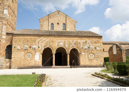 The abbey of Pomposa, Italy. The abbey of Pomposa, Italy. 116994979