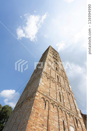 The abbey of Pomposa, Italy. The abbey of Pomposa, Italy. 116994990
