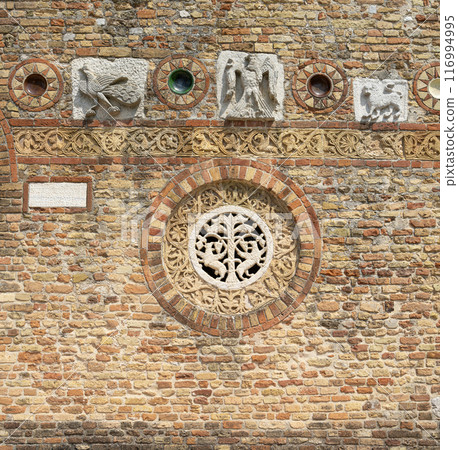 The abbey of Pomposa, Italy. 116994995