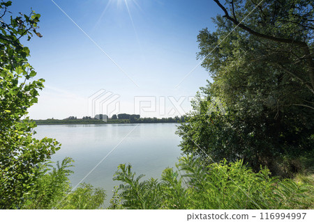 Po river, Italy 116994997