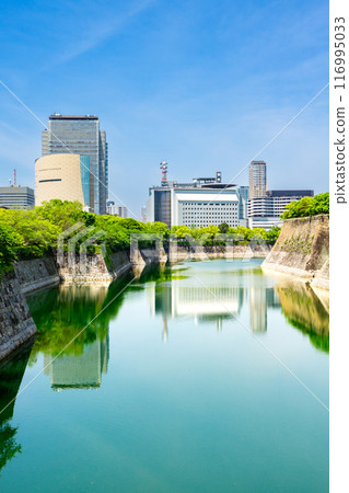 Osaka Museum of History and the Osaka Prefectural Police Headquarters in Otemae, Chuo Ward, Osaka City Osaka Museum of History and the Osaka Prefectural Police Headquarters in Otemae, Chuo Ward, Osaka City 116995033