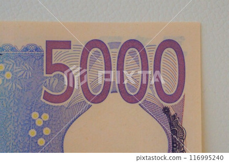 New banknotes, 5,000 yen notes, 5000 yen, Umeko Tsuda 116995240