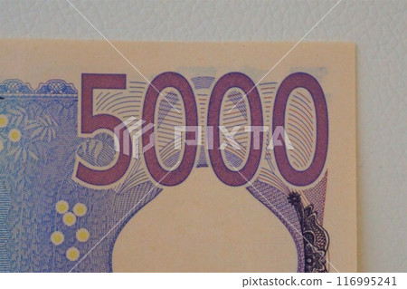 新紙幣鈔票 5000 日元鈔票 5000 日元津田梅子 新紙幣鈔票 5000 日元鈔票 5000 日元津田梅子 116995241
