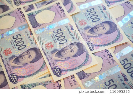 New banknotes, 5,000 yen notes, 5000 yen, Umeko Tsuda New banknotes, 5,000 yen notes, 5000 yen, Umeko Tsuda 116995255