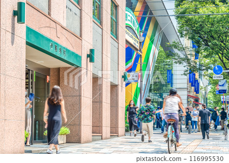 東京澀谷城市景觀表參道 116995530