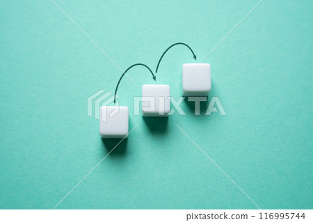 Moving up to new levels. Self improvement of skills and abilities. Moving up. Career, successes. Life milestones. 116995744