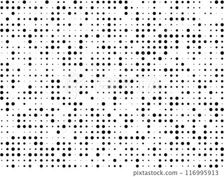 Illustration material: Random dot background vector Black dot vector 116995913