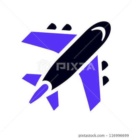 Transport flat icon, square shape 116996699