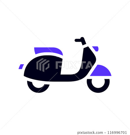Transport flat icon, square shape 116996701