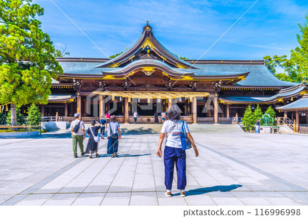 日本寒川市容、相模國一宮 寒川神社、本宮(後)等景觀 = 2020 年 7 月 21 日 日本寒川市容、相模國一宮 寒川神社、本宮(後)等景觀 = 2020 年 7 月 21 日 116996998
