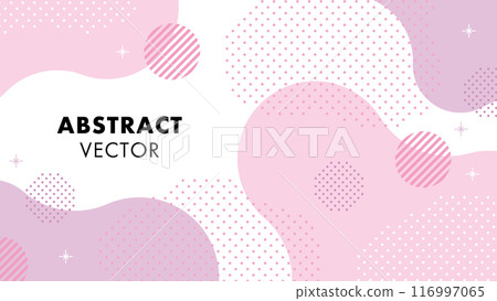 抽象框架粉紅色淺紫色幾何形狀閃光 116997065