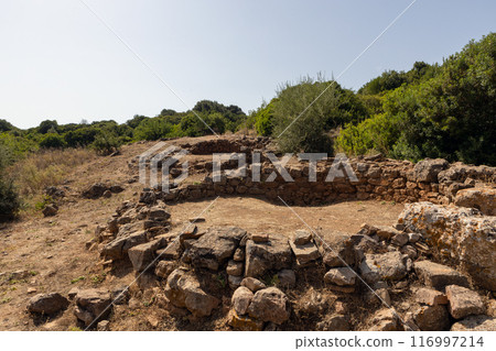 Nuraghe Ruins on Sardinia Island 116997214