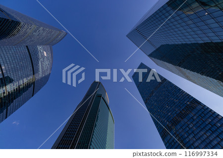 Moscows Skyscrapers Reach for the Sky Moscows Skyscrapers Reach for the Sky 116997334